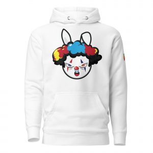 NFT art hoodie by Crypto Rabbits