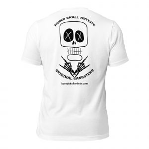 unisex-staple-t-shirt-white-back-68bc4b7990b1c Bored Skull Artists NFTee