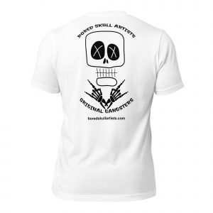 unisex-staple-t-shirt-white-back-68bc4c324b036 Bored Skull Artists NFTee