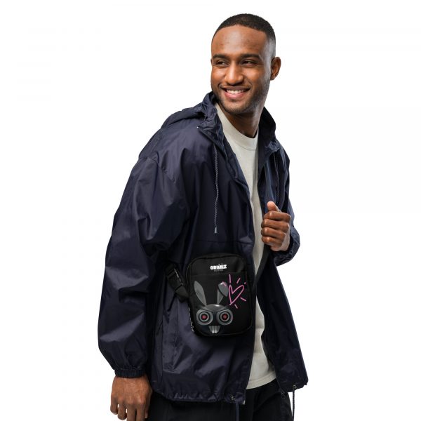 Utility Crossbody Bag - Crypto Rabbit #193 GRNNZ EDITION - Image 3