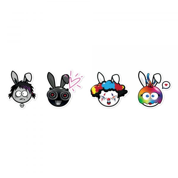 Crypto Rabbits Sticker