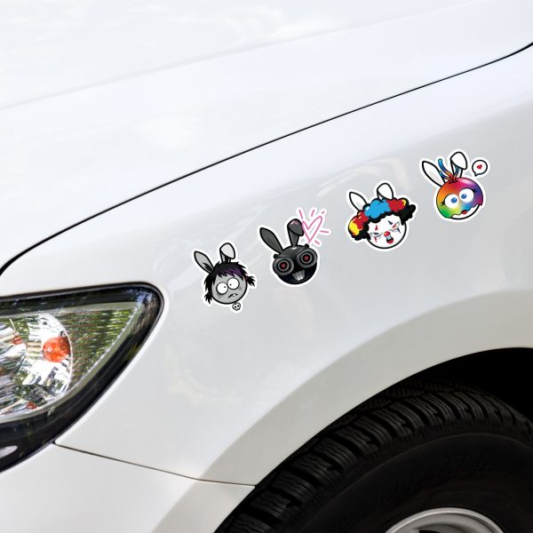 Crypto Rabbits Sticker