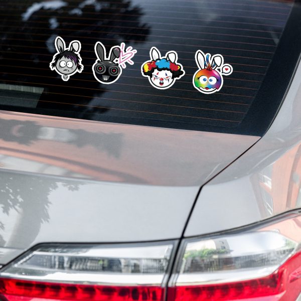 Crypto Rabbits Sticker