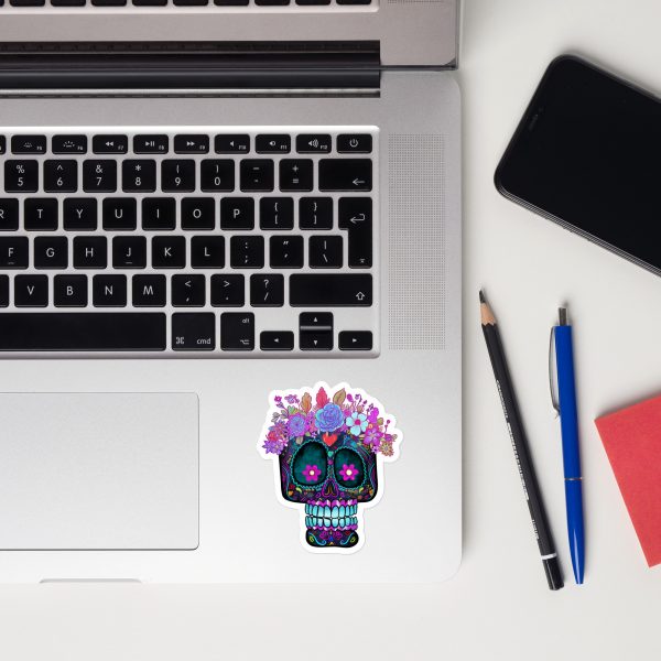 Bored Skull Artists Sticker