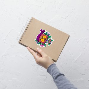 Bored Skull Artists Sticker