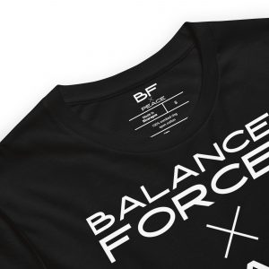 unisex-staple-t-shirt-black-product-details-68bc394f85a80 Balanced Forces Tee