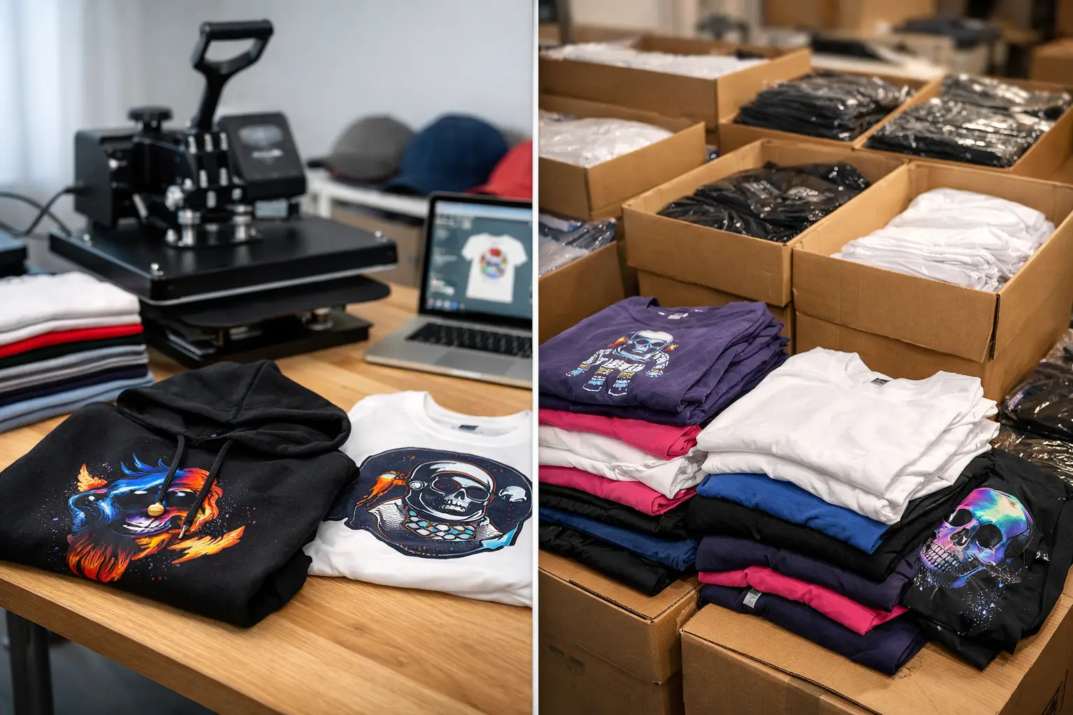 On Demand vs Bulk Merch: What Wins?