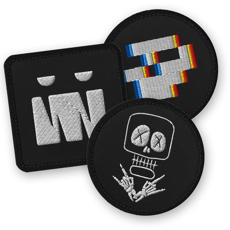 Embroidered Patches NFT Merch
